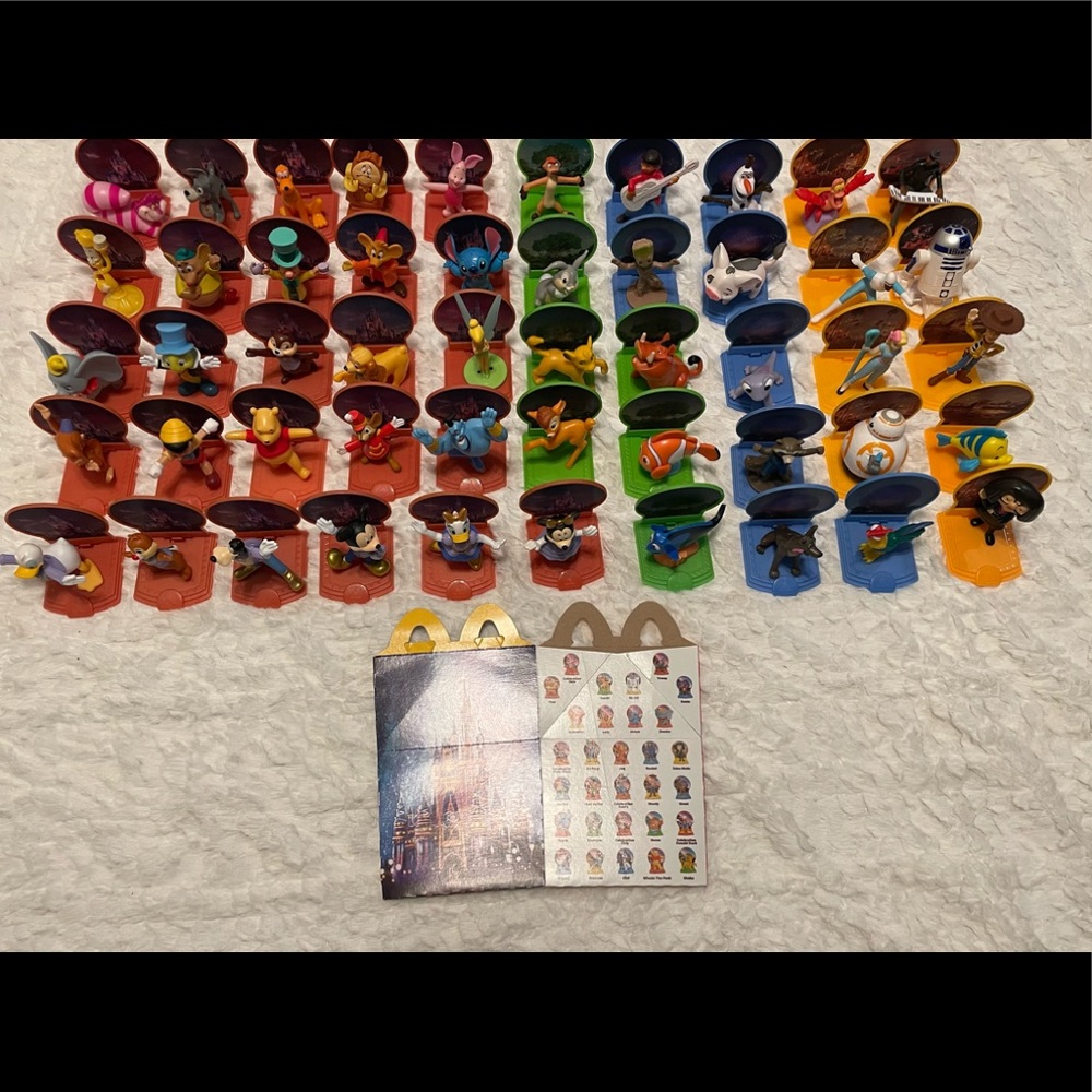 McDonald’s Disney 50th Anniversary - Complete set